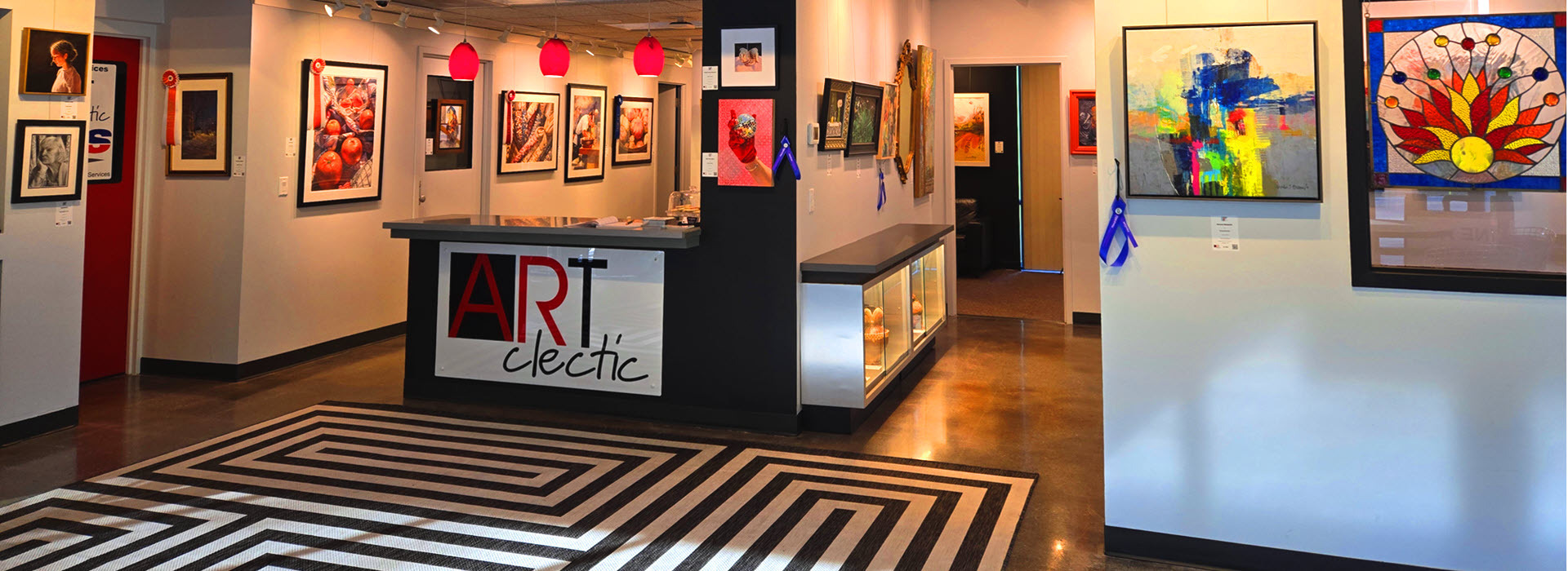 ARTclectic Fine Art Gallery Interior View